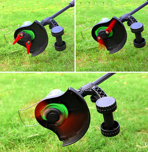 Cordless 18V Rechargeable Grass Trimmer & Edger – Lightweight Lithium - Ion Weed Wacker ET1101 - with | Sold by Uncle Wiener's Wholesale