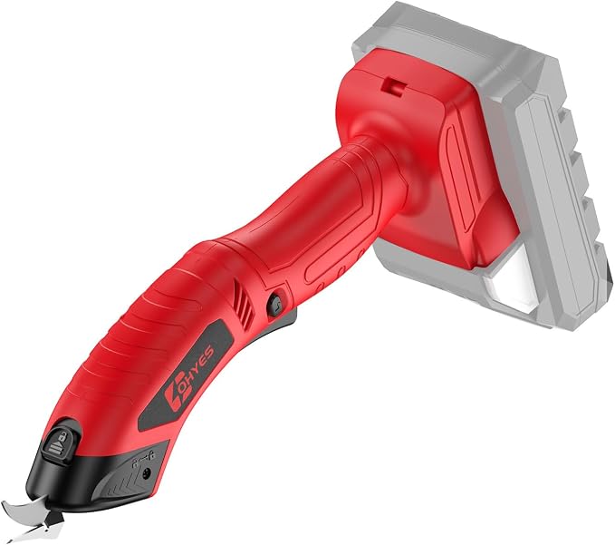 Cordless Electric Scissors Compatible with Milwaukee 18V Battery – Electric Box Cutter for Cardboard, Fabric, Leather & Plastic - Hand Tools with | Sold by Uncle Wiener's Wholesale