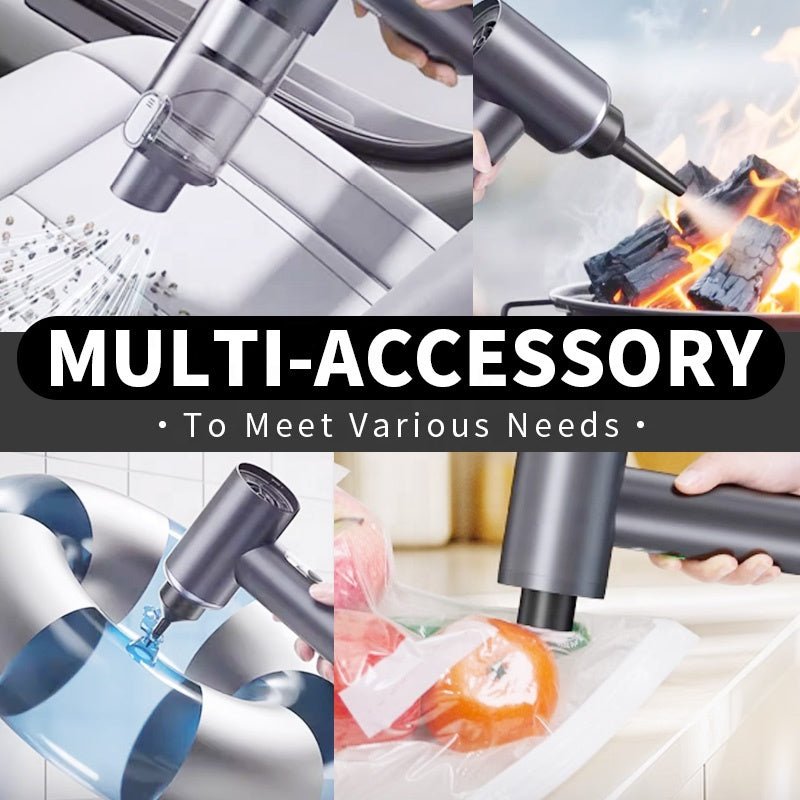 Cordless Handheld Vacuum Cleaner 20000Pa High Suction Rechargeable Car Home M8PRO - with | Sold by Uncle Wiener's Wholesale