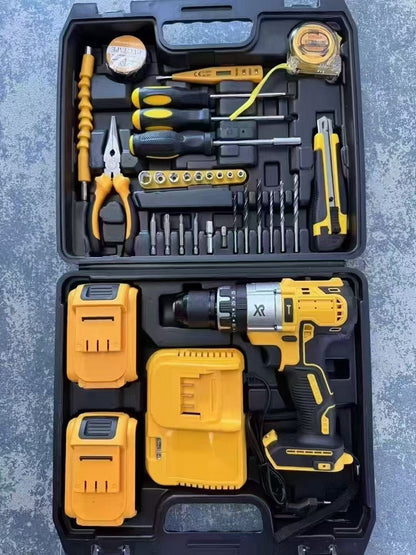 Cordless Impact Drill & Power Screwdriver Kit Li - ion – Rechargeable, Variable Speed, LED Light, Portable Carry Case DW791 - with | Sold by Uncle Wiener's Wholesale