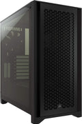 Corsair 4000D AIRFLOW Tempered Glass Mid - Tower ATX Case - High - Airflow - Cable Management System - Spacious Interior - Two Included 120 mm Fans - Black - with | Sold by Uncle Wiener's Wholesale