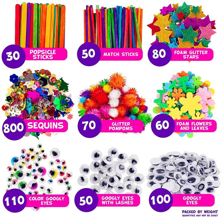 Creative Handmade DIY Slime Kit Kids Craft Stress Relief Toy Set HDSL19 - with | Sold by Uncle Wiener's Wholesale
