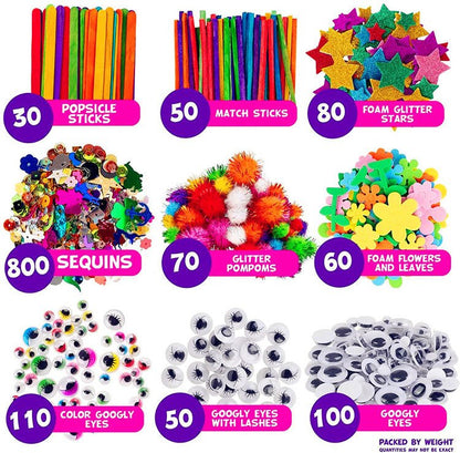 Creative Handmade DIY Slime Kit Kids Craft Stress Relief Toy Set HDSL19 - with | Sold by Uncle Wiener's Wholesale