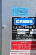 CRESS Large Capacity Furnace C444 – 48"x48"x48" Chamber w/ PM4 Control - with | Sold by Uncle Wiener's Wholesale
