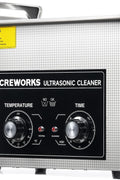 CREWORKS Ultrasonic Cleaner with Heater and Timer, 1.7gal Digital Sonic Cavitation Machine, 180W 6.5L Stainless Steel Jewelry Cleaner for Professional Tool Watch Glasses Retainer Denture Coin Cleaning - with | Sold by Uncle Wiener's Wholesale