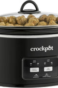 Crock - Pot 6 - Quart Cook & Carry Slow Cooker, One - Touch Control, Matte Black - with | Sold by Uncle Wiener's Wholesale