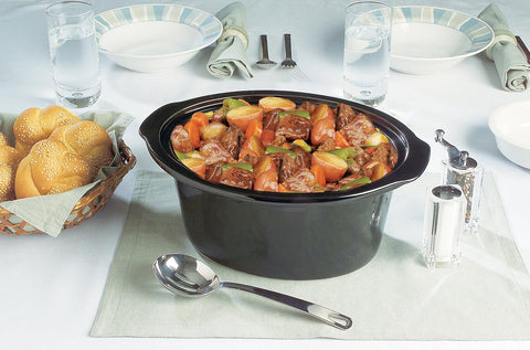 Crock - Pot Manual 7 - Qt. Slow Cooker, Black - with | Sold by Uncle Wiener's Wholesale