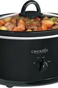 Crock - Pot Manual 7 - Qt. Slow Cooker, Black - with | Sold by Uncle Wiener's Wholesale
