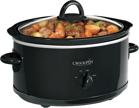 Crock - Pot Manual 7 - Qt. Slow Cooker, Black - with | Sold by Uncle Wiener's Wholesale