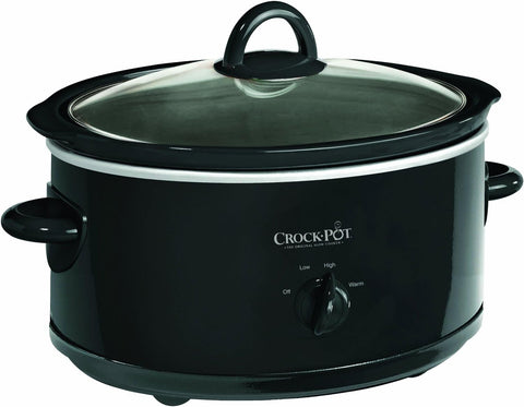 Crock - Pot Manual 7 - Qt. Slow Cooker, Black - with | Sold by Uncle Wiener's Wholesale