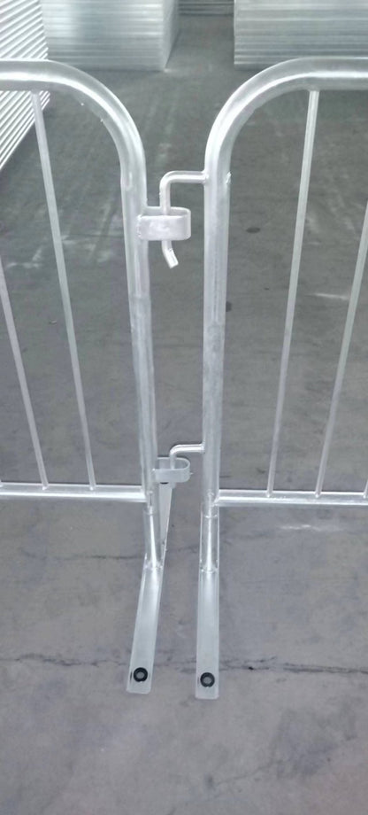 Crowd & Event Control Metal Barrier Fence – HDG Steel 20249061 - with | Sold by Uncle Wiener's Wholesale