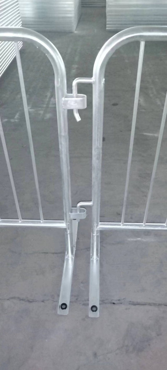 Crowd & Event Control Metal Barrier Fence – HDG Steel 20249061 - with | Sold by Uncle Wiener's Wholesale