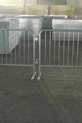 Crowd & Event Control Metal Barrier Fence – HDG Steel 20249061 - with | Sold by Uncle Wiener's Wholesale