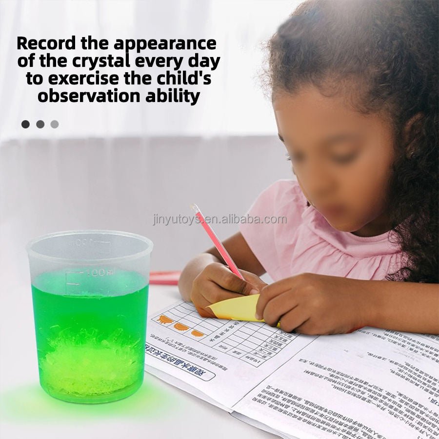 Crystal Growing Science Experiment Kit 2 - Crystal STEM Learning Set JY432737 - with | Sold by Uncle Wiener's Wholesale