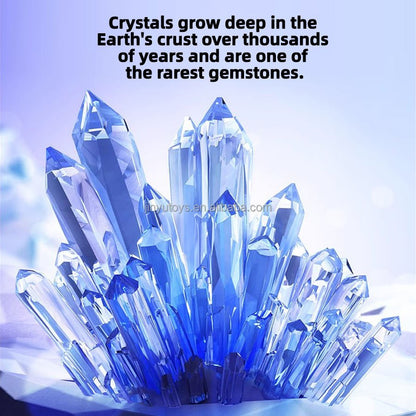 Crystal Growing Science Experiment Kit 2 - Crystal STEM Learning Set JY432737 - with | Sold by Uncle Wiener's Wholesale