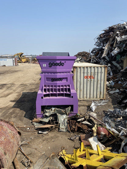 CS - 5000 Container Hydraulic Scrap Metal Shear – 500T, 7 - 10 T/H Capacity - with | Sold by Uncle Wiener's Wholesale