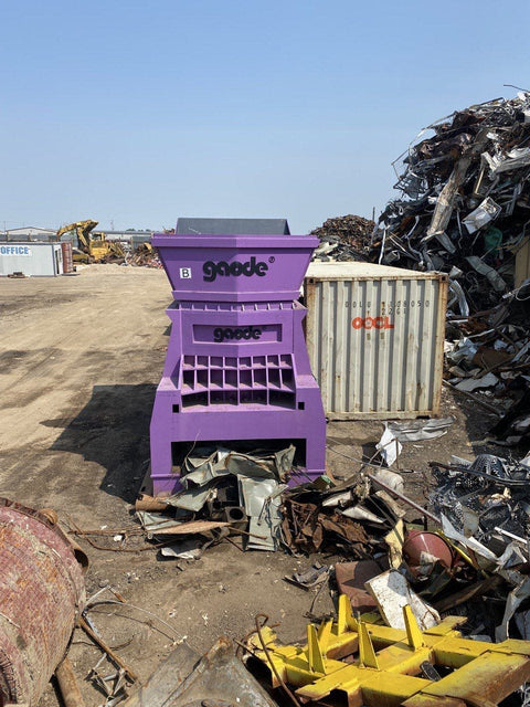 CS - 5000 Container Hydraulic Scrap Metal Shear – 500T, 7 - 10 T/H Capacity - with | Sold by Uncle Wiener's Wholesale