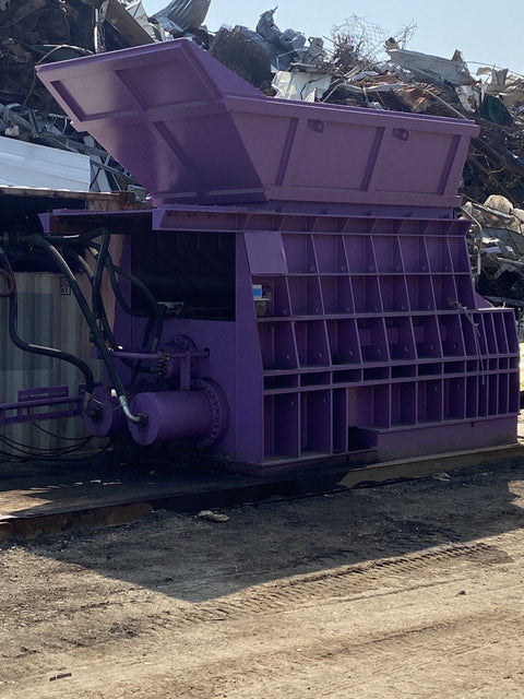 CS - 5000 Container Hydraulic Scrap Metal Shear – 500T, 7 - 10 T/H Capacity - with | Sold by Uncle Wiener's Wholesale