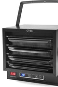CTSC 8500W Electric Garage Heater, 240v Hard Wired Fan - Forced Ceiling Mount Shop Heater with Remote, Unique Voltage Display Design, Digital Thermostat, 8 - Hour Timer, Ideal for Workshop, ETL Listed - with | Sold by Uncle Wiener's Wholesale