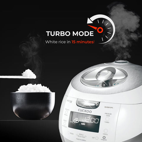 CUCKOO 6 - Cup IH Pressure Rice Cooker - with White | Sold by Uncle Wiener's Wholesale