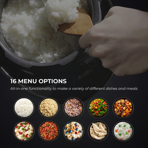 CUCKOO 6 - Cup IH Pressure Rice Cooker - with White | Sold by Uncle Wiener's Wholesale