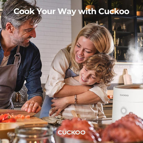 CUCKOO CR - 0375FW 3 - Cup (Uncooked) / 6 - Cup (Cooked) Micom Rice Cooker and Warmer with Non - Stick Inner Pot, 10 Menu Modes, LCD Display, Diffuse Logic Technology, Cleaning - with | Sold by Uncle Wiener's Wholesale
