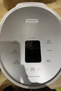 CUCKOO CR - 0675F | 6 - Cup (Uncooked) Micom Rice Cooker | 13 Menu Options: Quinoa, Oatmeal, Brown Rice & More, Touch - Screen, Nonstick Inner Pot | White, scratch on the top - with | Sold by Uncle Wiener's Wholesale