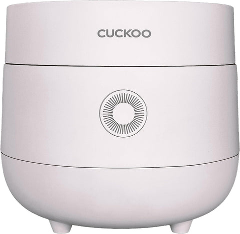 CUCKOO CR - 0675F | 6 - Cup (Uncooked) Micom Rice Cooker | 13 Menu Options: Quinoa, Oatmeal, Brown Rice & More, Touch - Screen, Nonstick Inner Pot | White, scratch on the top - with | Sold by Uncle Wiener's Wholesale