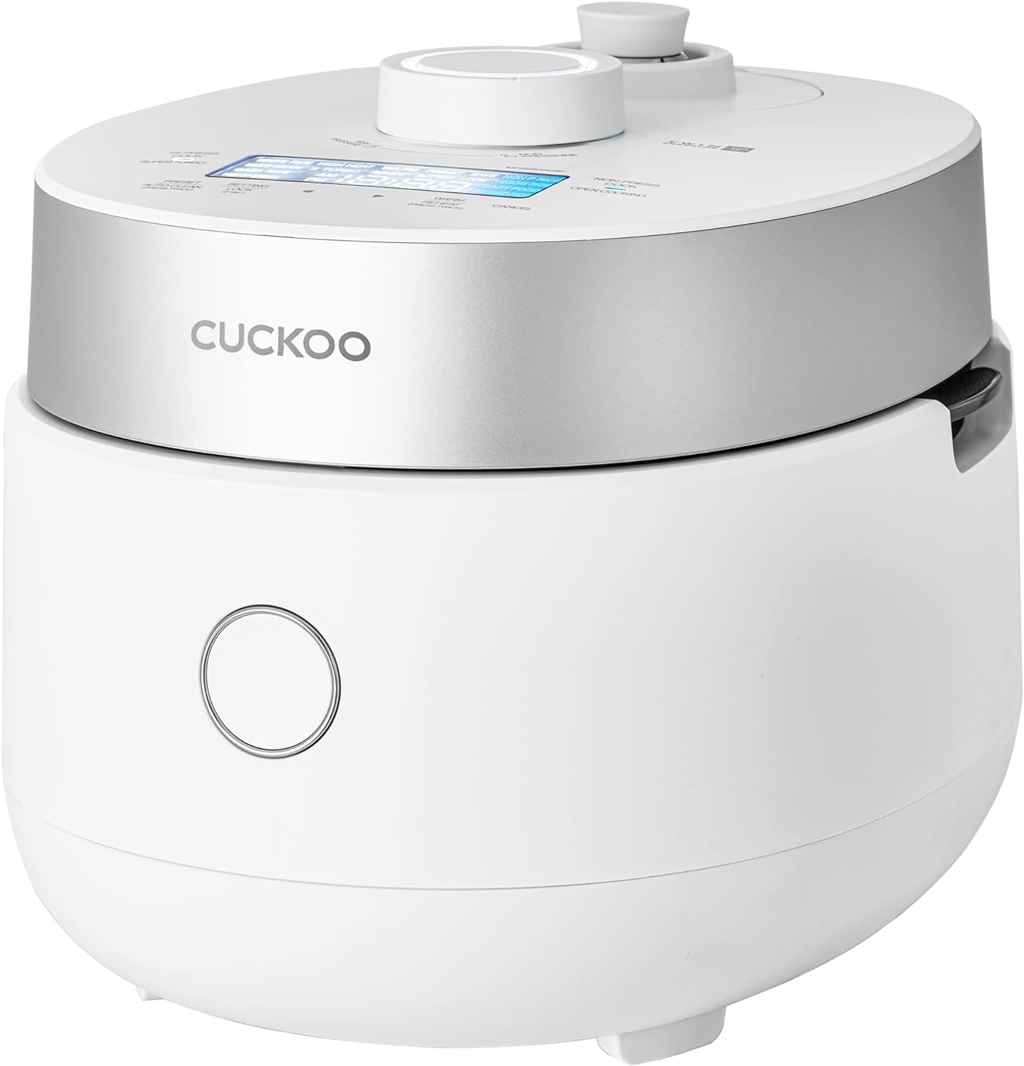 CUCKOO CRP - MHTR0309F | 3 - Cup (Uncooked) Twin Pressure Induction Heating Rice Cooker | 11 Menu Options: High/Non - Pressure & More, Made in Korea | White - with | Sold by Uncle Wiener's Wholesale