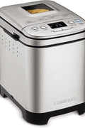 Cuisinart Bread Maker Machine, Compact and Automatic, Customizable Settings, Up to 2lb Loaves, CBK - 110NAS - with Silver,Black | Sold by Uncle Wiener's Wholesale