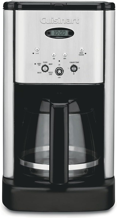 Cuisinart Brew Central 12 - Cup Programmable Coffee Maker, Carafe, Brushed Chrome (DCC - 1200NASC) - with | Sold by Uncle Wiener's Wholesale