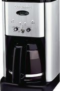 Cuisinart Brew Central 12 - Cup Programmable Coffee Maker, Carafe, Brushed Chrome (DCC - 1200NASC) - with | Sold by Uncle Wiener's Wholesale