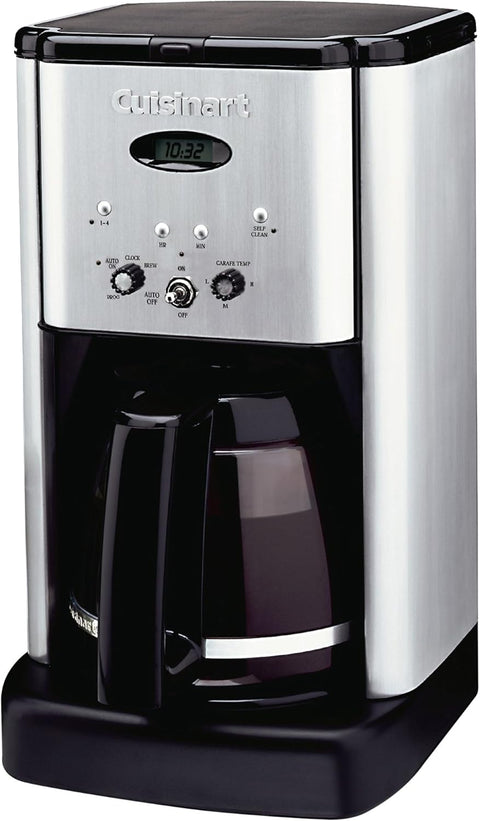 Cuisinart Brew Central 12 - Cup Programmable Coffee Maker, Carafe, Brushed Chrome (DCC - 1200NASC) - with | Sold by Uncle Wiener's Wholesale