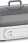 Cuisinart Gr - m3cbc Stack5 Multifunctional Grill white large - with | Sold by Uncle Wiener's Wholesale