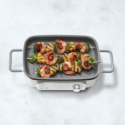 Cuisinart Gr - m3cbc Stack5 Multifunctional Grill white large - with | Sold by Uncle Wiener's Wholesale