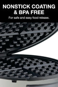 Cuisinart WMR - CAC Traditional Round Waffle Maker, small - with | Sold by Uncle Wiener's Wholesale