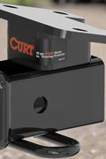 Curt 13489 Class III Receiver Hitch installed on Volkswagen ID.4 with concealed OE design and 2-inch receiver