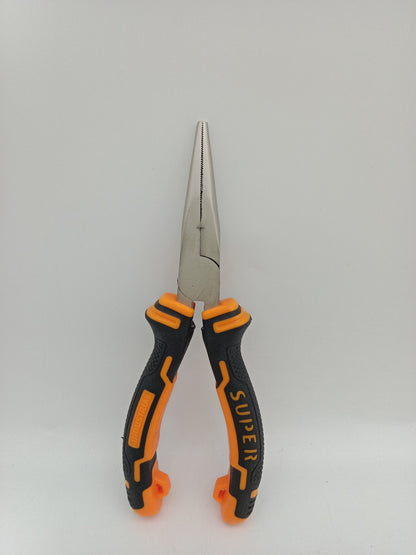 Cutting Pliers 6″ 8″ Heavy Duty Carbon Steel Wire Cutter Hand Tool T0891 - with 6″ Long Nose Plier | Sold by Uncle Wiener's Wholesale