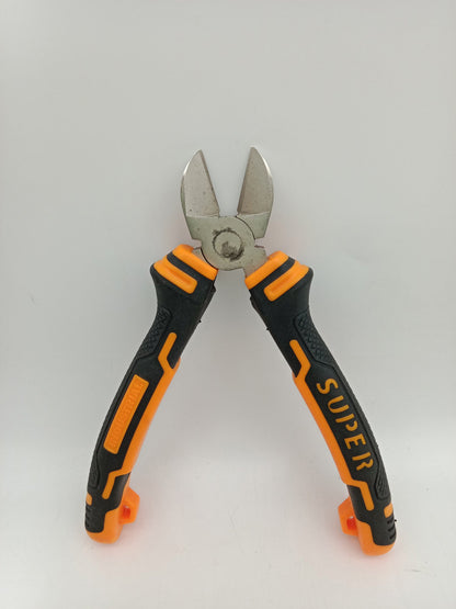 Cutting Pliers 6″ 8″ Heavy Duty Carbon Steel Wire Cutter Hand Tool T0891 - with 6″ Long Nose Plier | Sold by Uncle Wiener's Wholesale