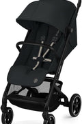 Cybex Beezy 2 Stroller - Lightweight Baby Stroller, Compact Fold, Compatible with all Cybex Infant Seats, Stands for Storage, Easy to Carry, Multiple Recline Positions, Travel Stroller - Magic Black - with | Sold by Uncle Wiener's Wholesale