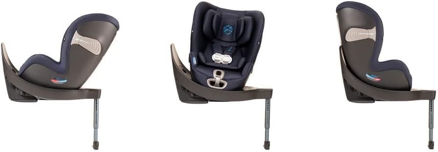 Cybex Sirona S 360 Swivel Rotating Convertible Car Seat with Sensor Safe Technology - 12 position on the Fly Recline - Rear Facing up to 50 lbs - Indigo Blue - with | Sold by Uncle Wiener's Wholesale