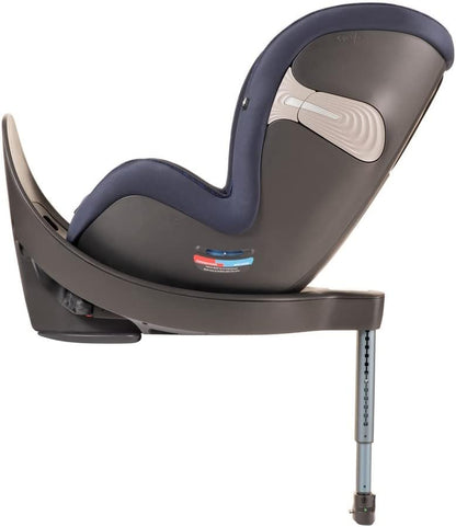 Cybex Sirona S 360 Swivel Rotating Convertible Car Seat with Sensor Safe Technology - 12 position on the Fly Recline - Rear Facing up to 50 lbs - Indigo Blue - with | Sold by Uncle Wiener's Wholesale