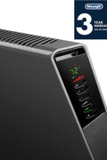 DeLonghi SlimStyle Convection Fan Heater, Asphalt Grey, 1 - with | Sold by Uncle Wiener's Wholesale