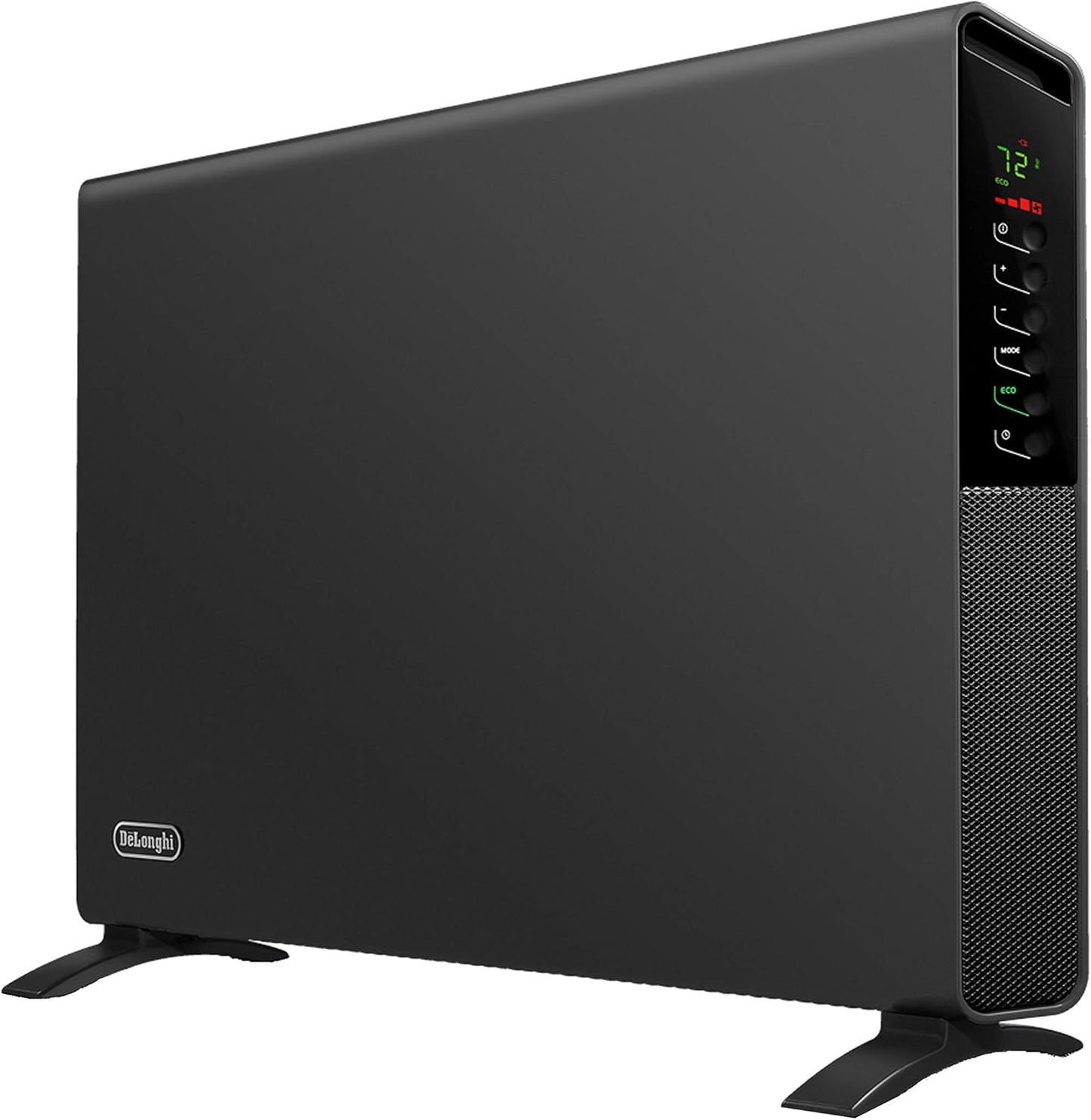 DeLonghi SlimStyle Convection Fan Heater, Asphalt Grey, 1 - with | Sold by Uncle Wiener's Wholesale