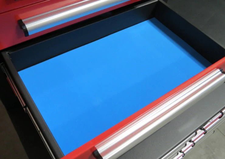 Deluxe 10 FT Tool Workbench & Cabinet System – 40 - Drawer Heavy - Duty Storage Unit - with Red | Sold by Uncle Wiener's Wholesale