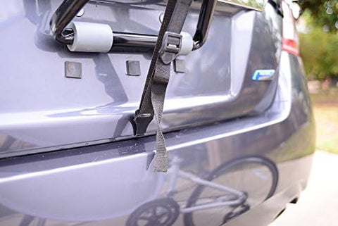 DELUXE TRUNK MOUNTED BIKE RACK - with black | Sold by Uncle Wiener's Wholesale
