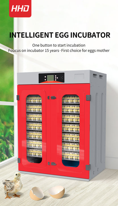 110V Automatic Egg Incubator 1200W 7 Basket Commercial Hatching Machine CR728