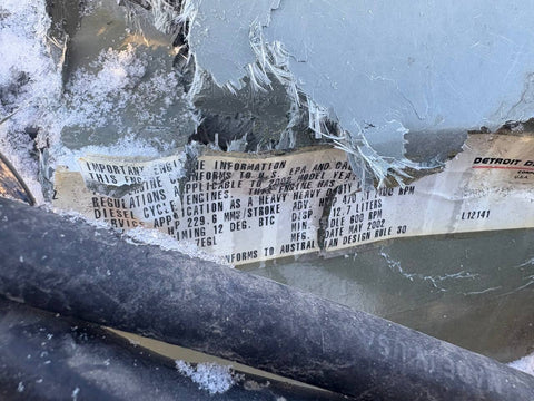 Detroit Diesel 6067MK45 Core Engine – Non - Running - with | Sold by Uncle Wiener's Wholesale