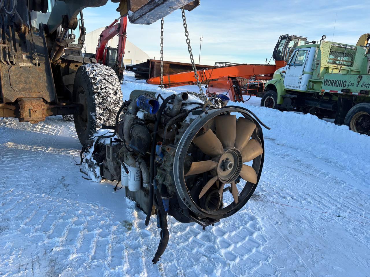 Detroit Diesel 6067MK45 Core Engine – Non - Running - with | Sold by Uncle Wiener's Wholesale