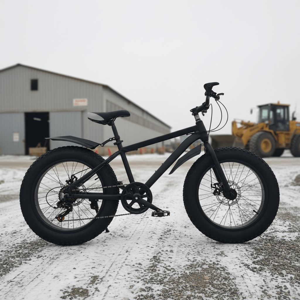 Deviant 20" Shimano Fat Tire Bike – 7 - Speed, All - Season with Double Disc Brakes for Snow, Sand & Trails, SKU: 253041 - Automotive Tires with | Sold by Uncle Wiener's Wholesale
